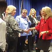 Jill Biden with educators