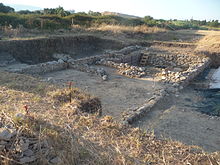 Remains of the ancient Greek city of Caulonia Kaulon 1.JPG