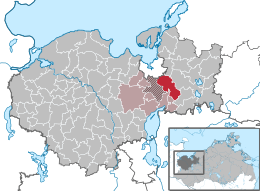 Lübow – Mappa