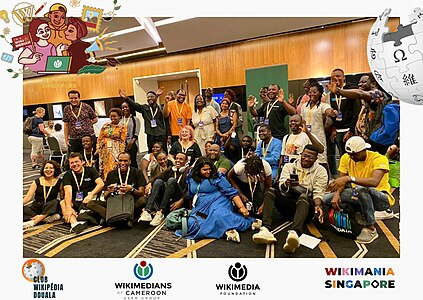 Les Africains à la Wikimania Singapore 2023