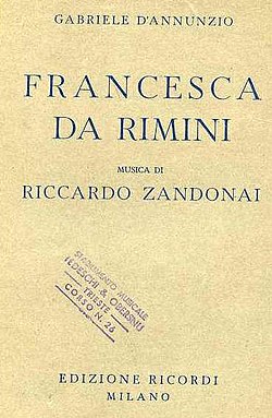 Image illustrative de l’article Francesca da Rimini (Zandonai)