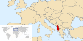 Vendndodhja -Shqipëria