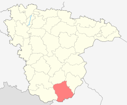 Bogučarskij rajon – Mappa