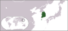 Локатор карта Южной Кореи.svg