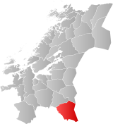 Røros within Trøndelag