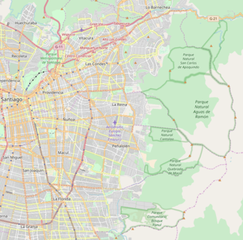 Parques en la precordillera de Santiago: San Carlos de Apoquindo, Aguas de Ramón, Contalao, Quebrada de Macul, Comunitario Bosque Panul.