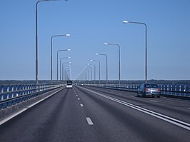 Ölandsbron vanaf de weg