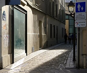 Passage Hennel vu depuis la rue de Charenton.