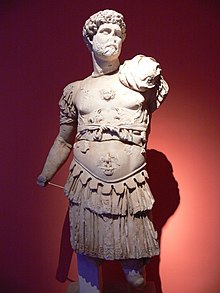 Statue of the Roman emperor Hadrian in the Antalya Museum Perge - Hadrian 1.jpg