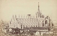 Milano, Duomo (před rokem 1866)