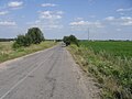 Дорога до Приборівки зі сторони села Сиваківці