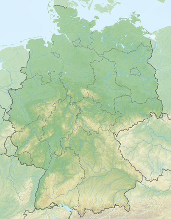 Location map Vokietija1
