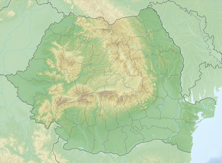 Location map Rumunija1