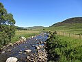 The river flowing through Glen Isla