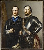 Prince Albert and Ernest II, Duke of Saxe-Coburg-Gotha (1851)