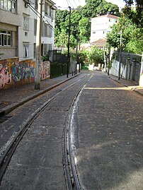 De straat Rua Paschoal Carlos Magno