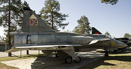 JA 37 Viggen (1983–1999).