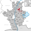 Lage der Gemeinde Schonstett im Landkreis Rosenheim