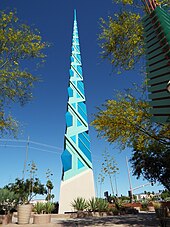 Scottsdale Spire Scottsdale-Scottsdale Spire-1957-2007.JPG