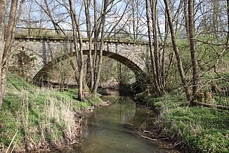 Ehemalige Eisenbahnbrücke bei Heilgersdorf