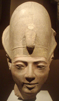Голова статуї Аменмеса. Метрополітен-музей, Нью-Йорк