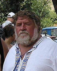 Юрій Шилов на острові Хортиця (2005 р.)