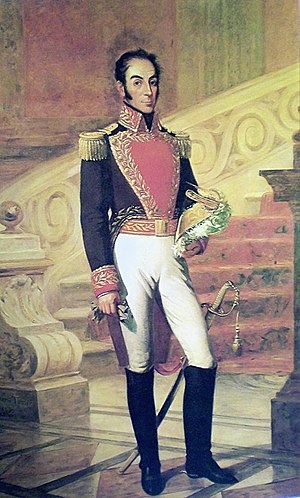 Portrait of Simón Bolívar by Martín Tovar y Tovar.