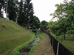 Potok v Dolní Sloupnici