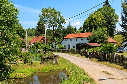 Maisons à Stašov.