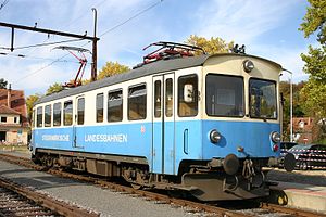 ET 1 im Bahnhof Bad Gleichenberg