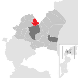 Poloha obce Stotzing v okrese Eisenstadt-okolie (klikacia mapa)