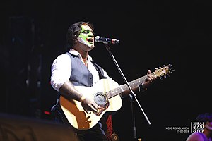Mani performing at Mojo Rising, Kochi, 2018