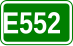 Europese weg 552