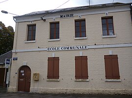 The town hall in Tartigny