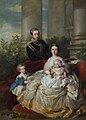 1862年、プロイセン王太子フリードリヒ、ヴィクトリア妃一家