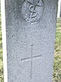 The grave of Stoker 1st Class Boniface from HMS Niger.