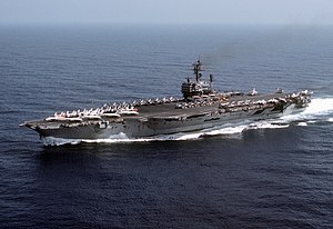 USS John F. Kennedy v roce 1982