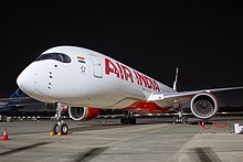 Air India's first Airbus A350-900 VT-JRA.jpg