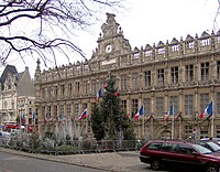 Facade hôtel de ville, Valenciennes