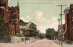 Вторая улица в 1910 году