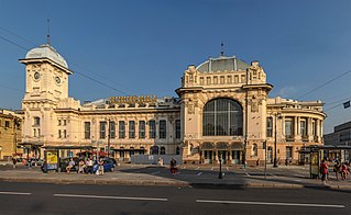 Витебский вокзал города Санкт-Петербурга