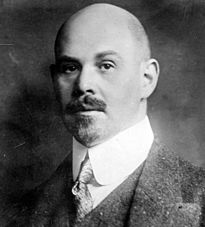 Walther Rathenau, German Foreign Minister, was assassinated in 1922. Walther Rathenau.jpg