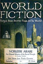 World Fiction cover for September 1922