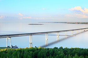 Президентский мост и Пальцинский остров