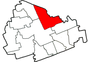 Добровольский сельский совет на карте