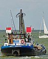 Heidi op het IJsselmeer