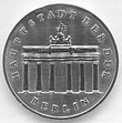 Brandenburger Tor 1984 Bildseite