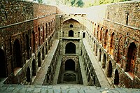 Agrasen ki Baoli is believed to be originally built by the legendary king Agrasen.[୫]