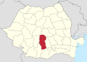 Localisation de Județ d'Argeș(ro) Județul Argeș