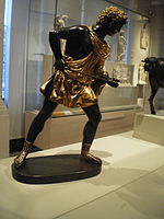 Çağdaşları tarafından L'Antico olarak bilinen Pier Jacopo Alari Bonacolsi'nin Meleager'ın Rönesans heykeli. V&A Müzesi.